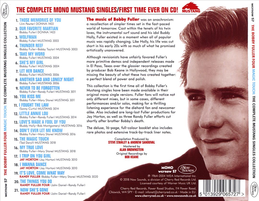 Magic Touch: The Complete Mustang Singles Collection cover art