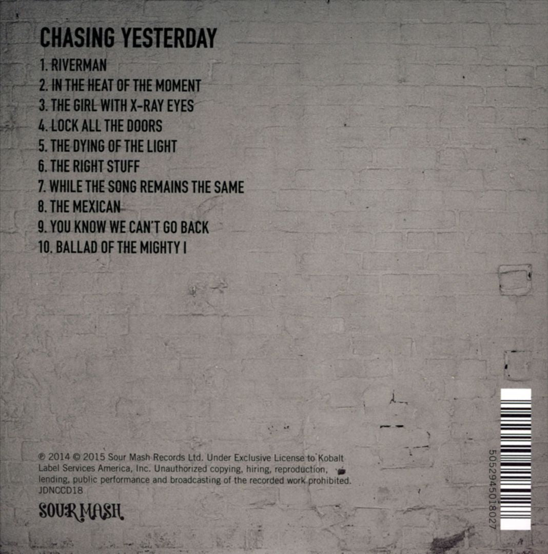 Chasing Yesterday cover art