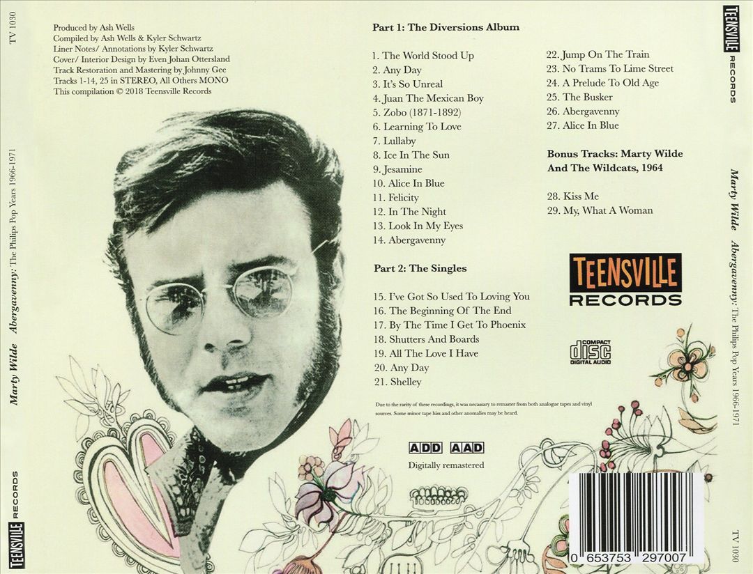 Abergavenny: The Philips Pop Years 1966-1971 cover art