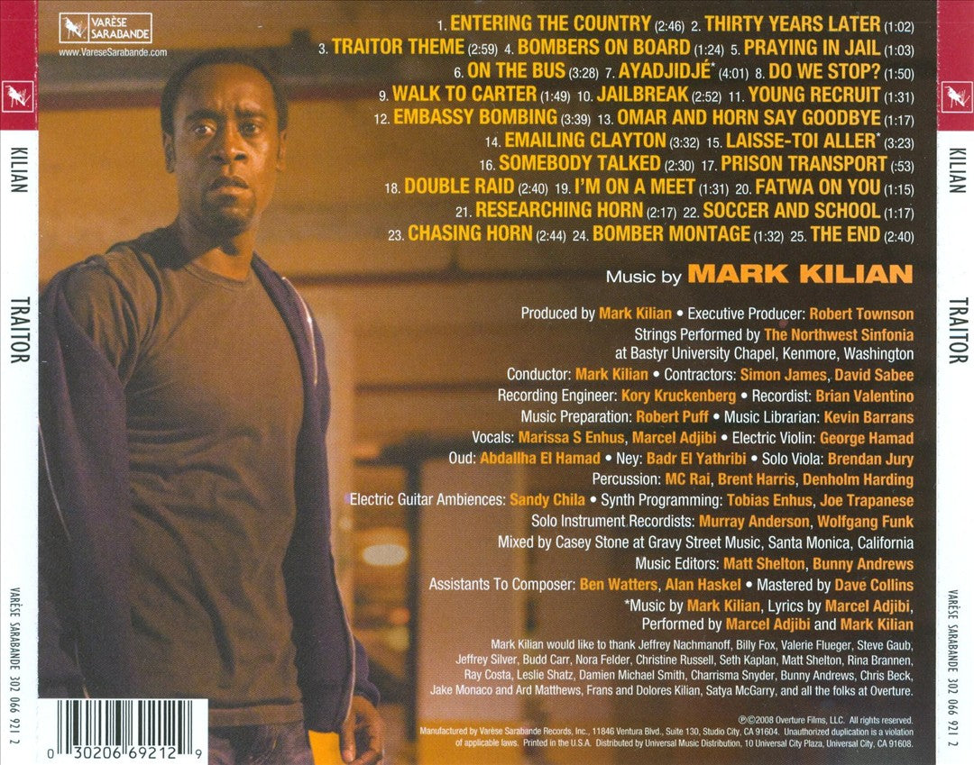 Traitor [Original Motion Picture Soundtrack] cover art