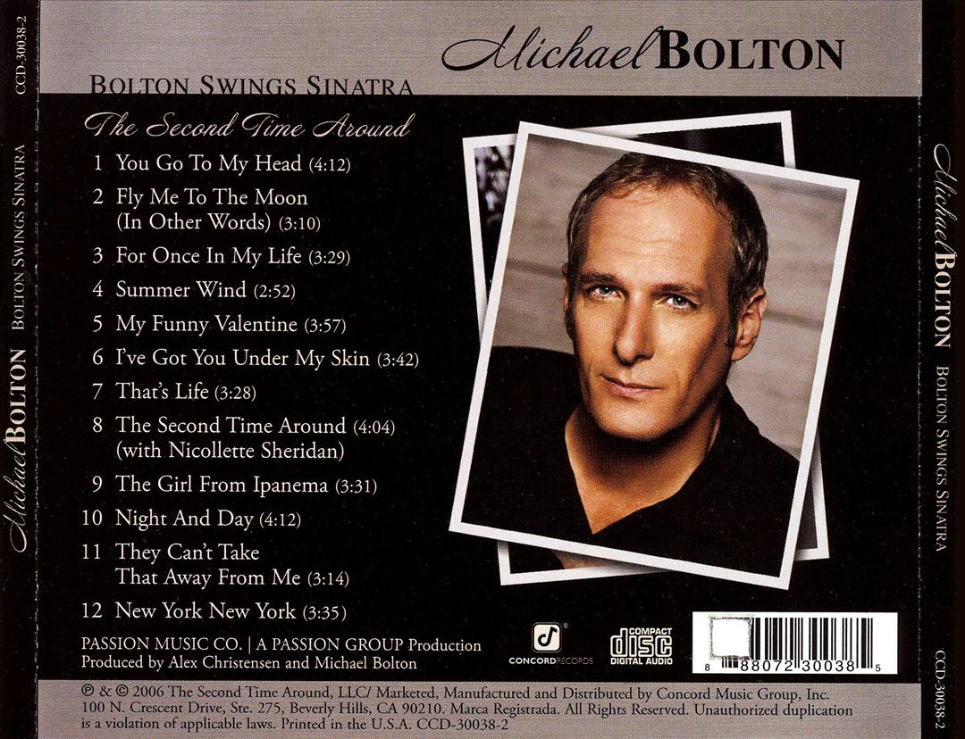 Bolton Swings Sinatra cover art