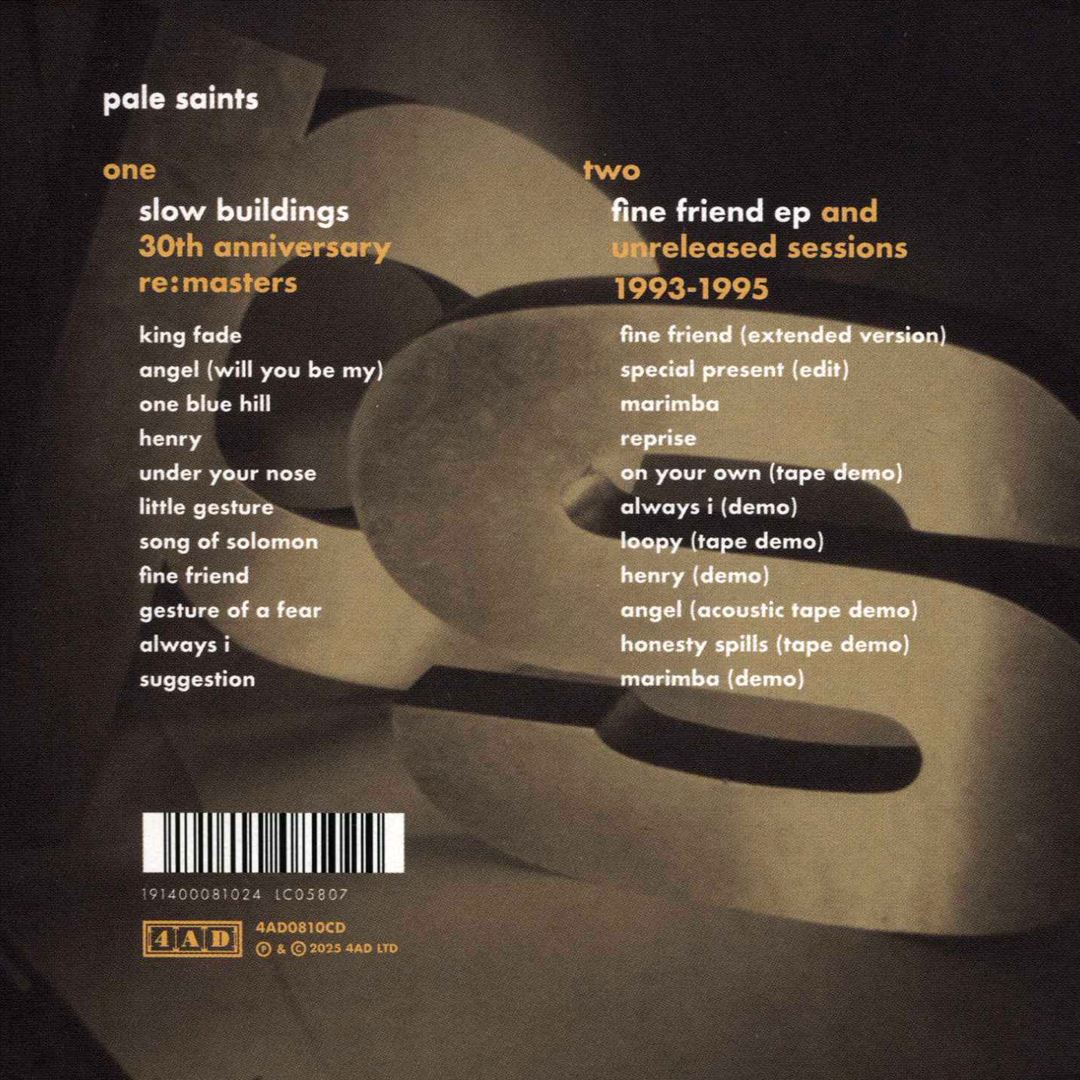 Slow Buildings [30th Anniversary Edition] cover art