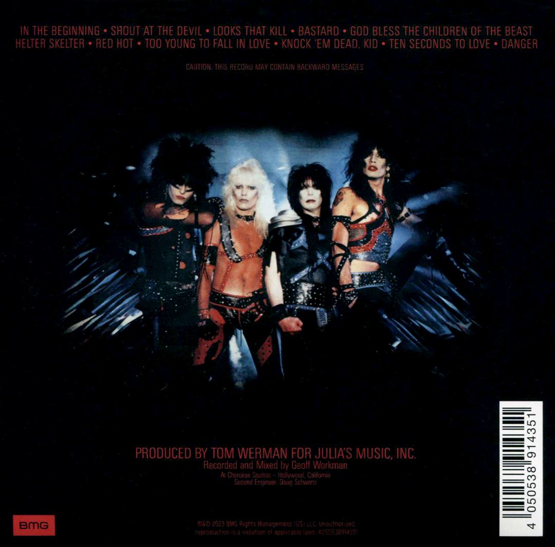 Shout at the Devil [40th Anniversary Edition] cover art