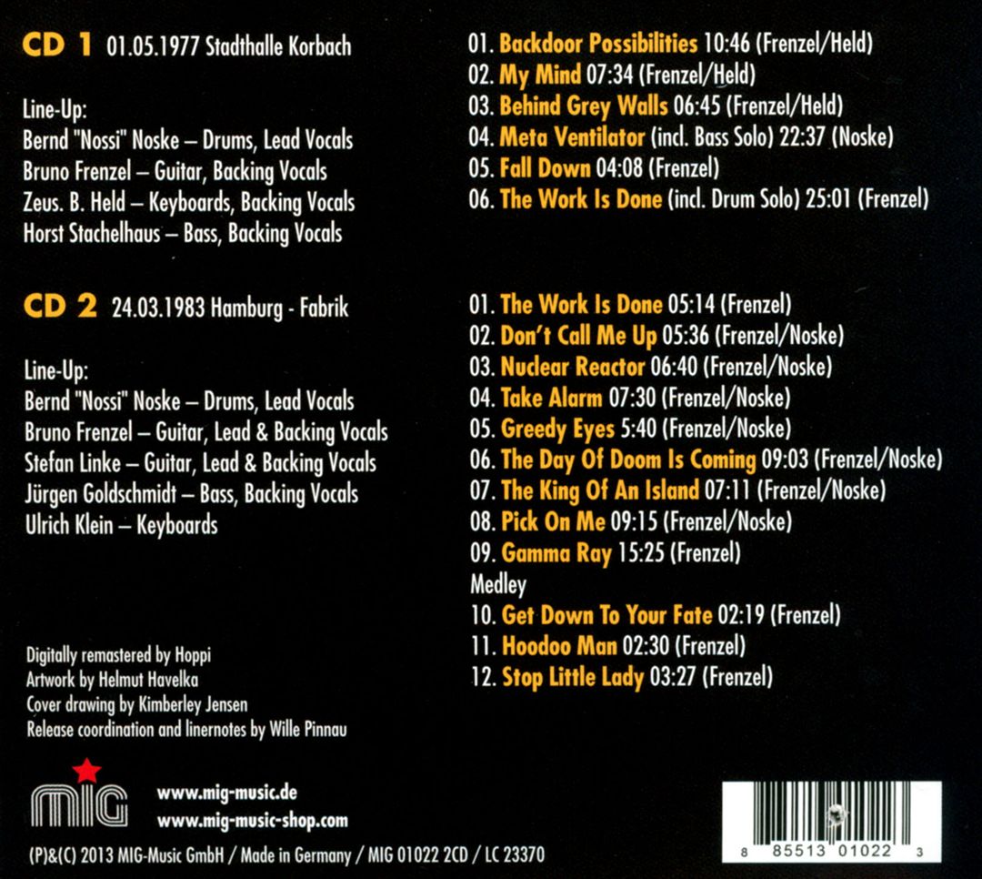 Two Eggs: Two Concerts cover art