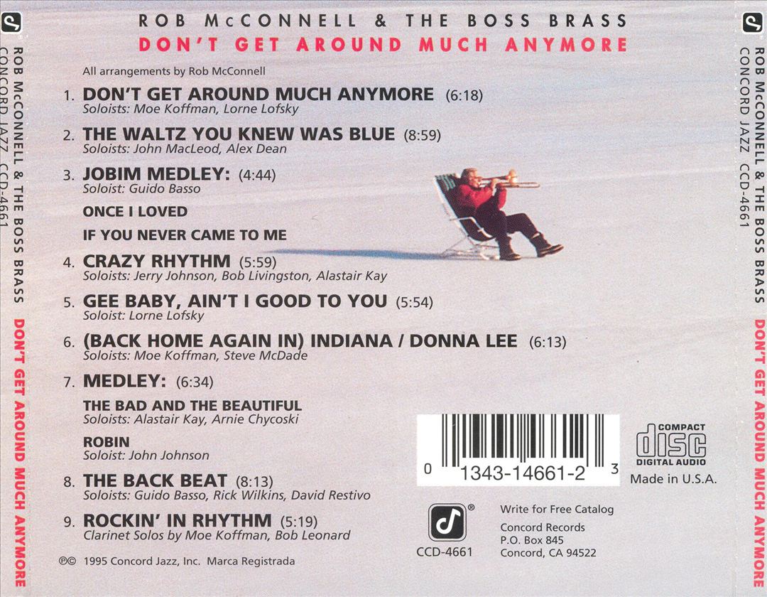 Don't Get Around Much Anymore cover art