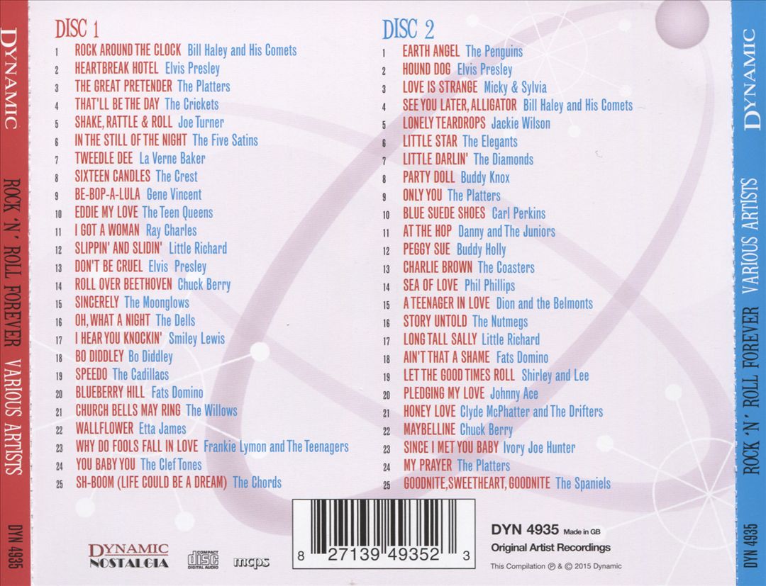 Rock 'n' Roll Forever: Best of the 50's cover art