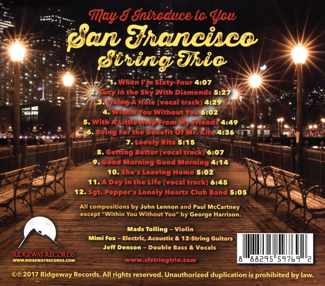 May I Introduce to You cover art