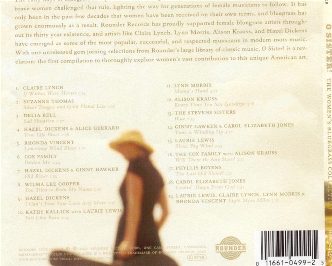 O Sister! The Women's Bluegrass Collection cover art