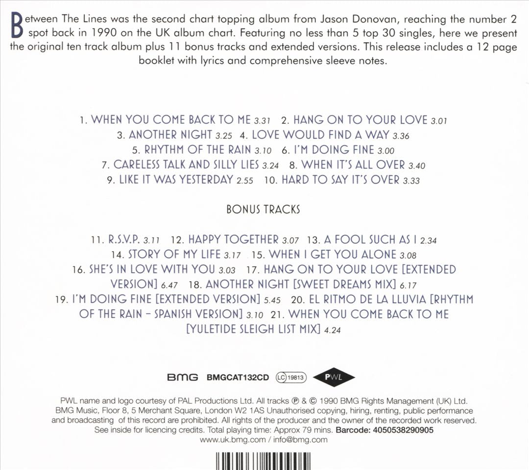 Between the Lines cover art