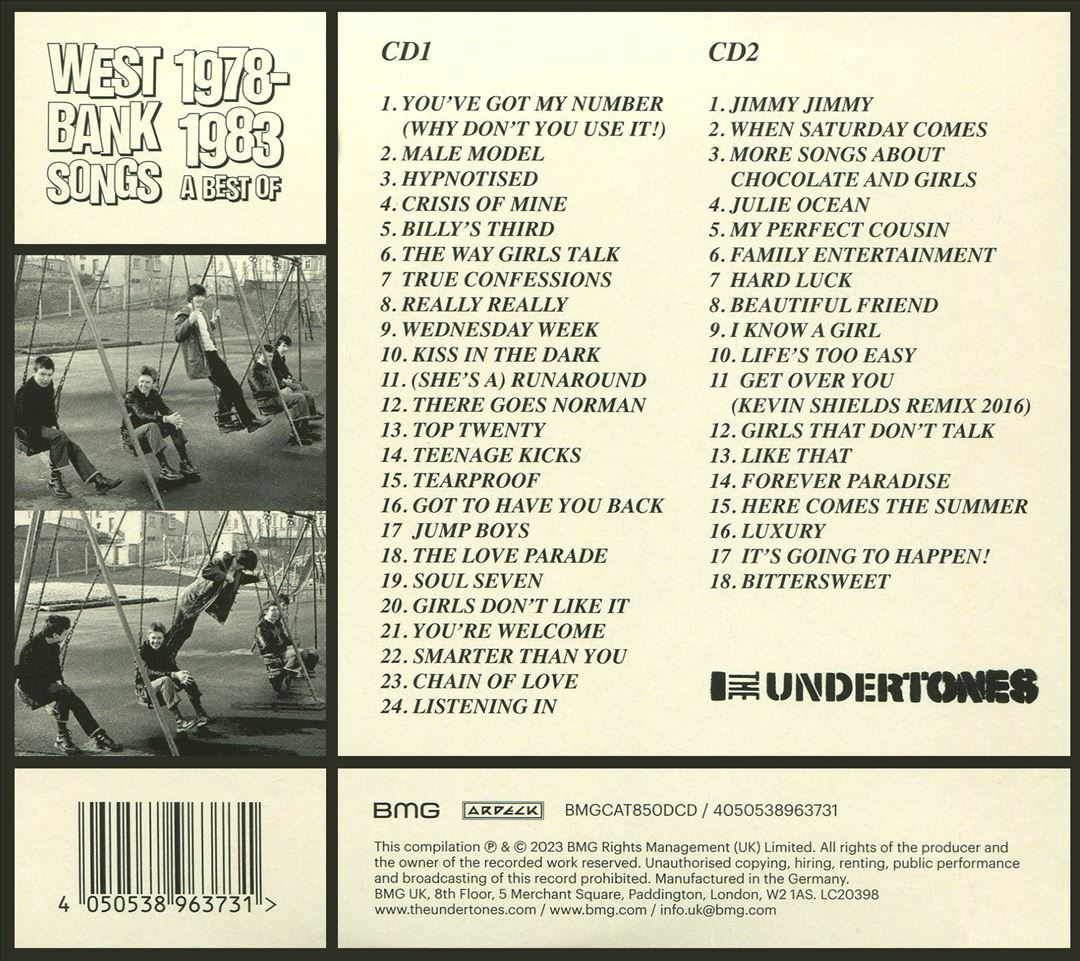West Bank Songs 1978-1983: A Best Of cover art