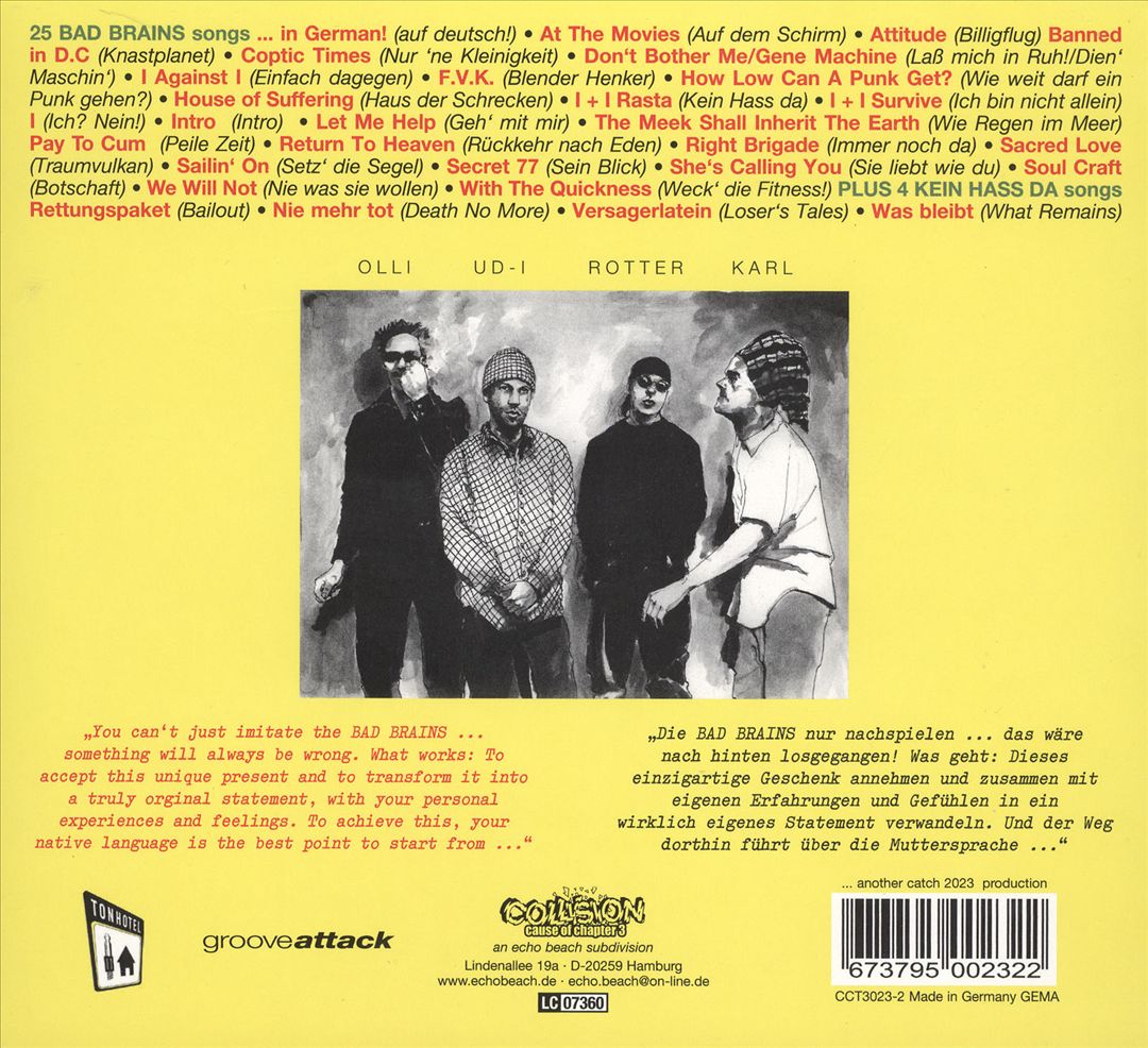 Hirntrafo: Bad Brains Transformation cover art