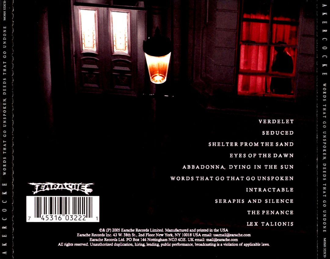 Words That Go Unspoken, Deeds That Go Undone cover art