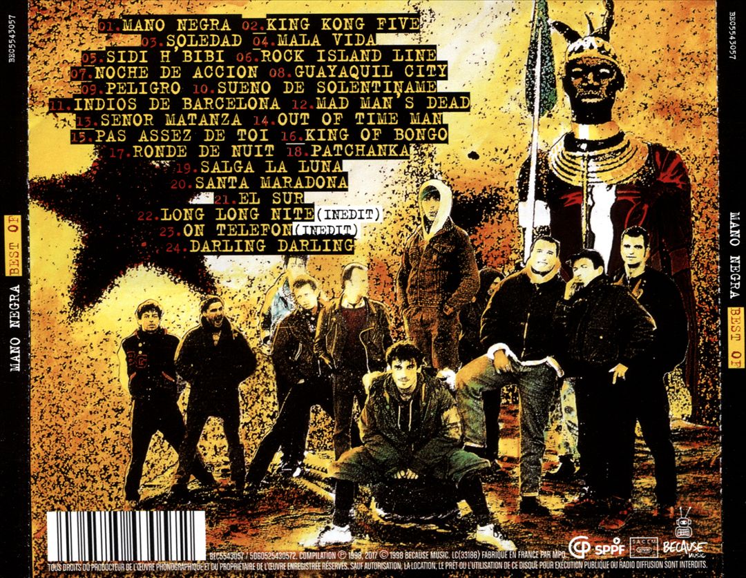 Best of Mano Negra cover art