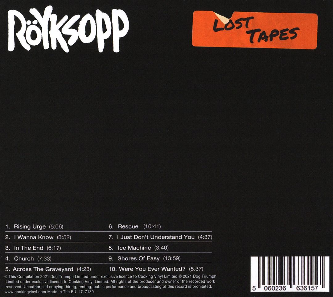 Lost Tapes cover art