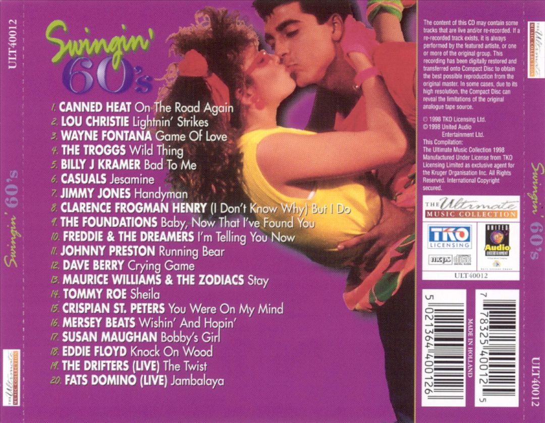 Swingin' 60's [Ultimate Music Collection] cover art