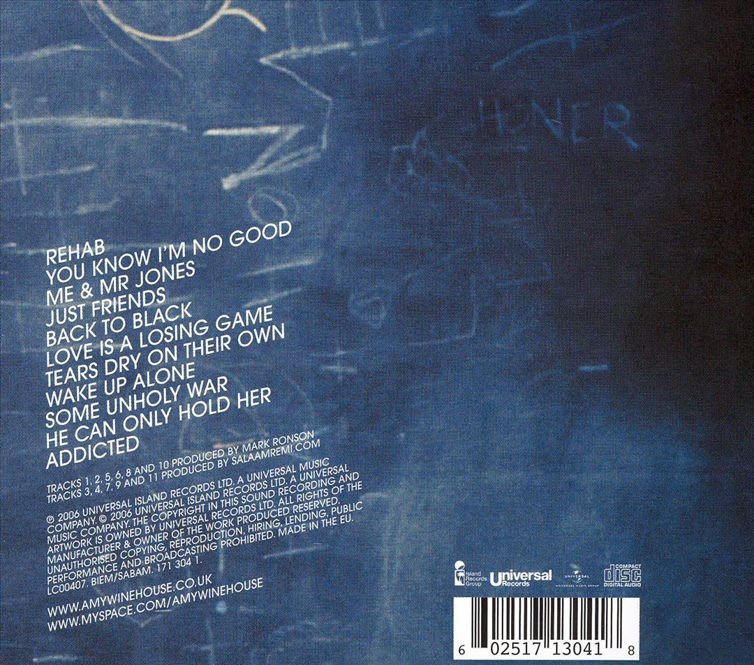 Back to Black [UK Bonus Track] cover art