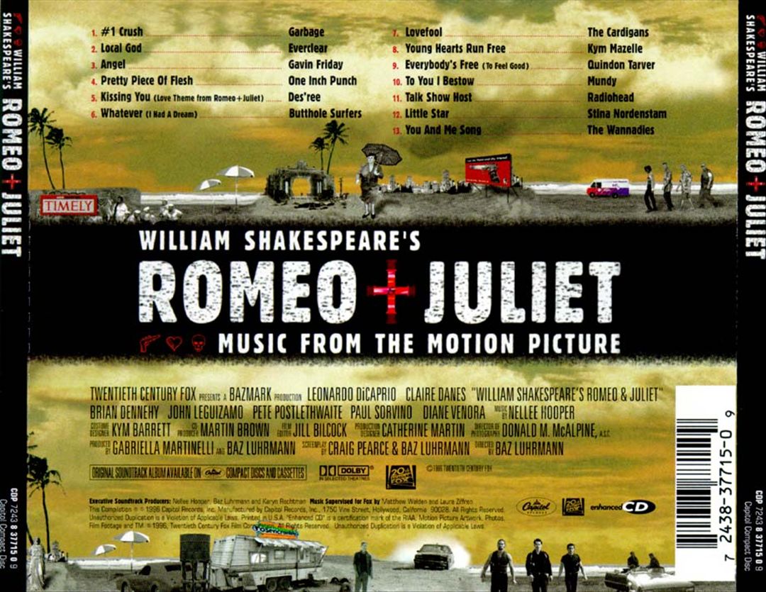 Romeo + Juliet cover art
