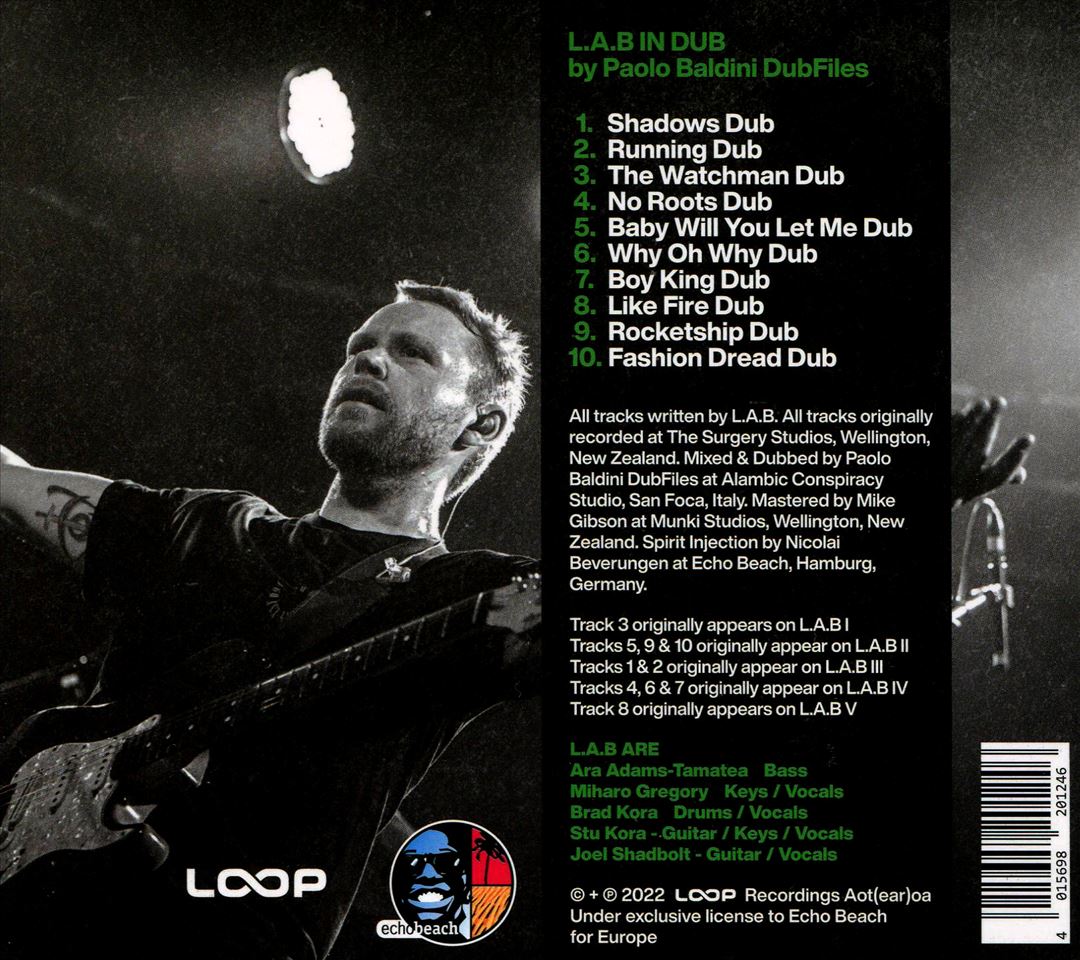L.A.B in Dub cover art