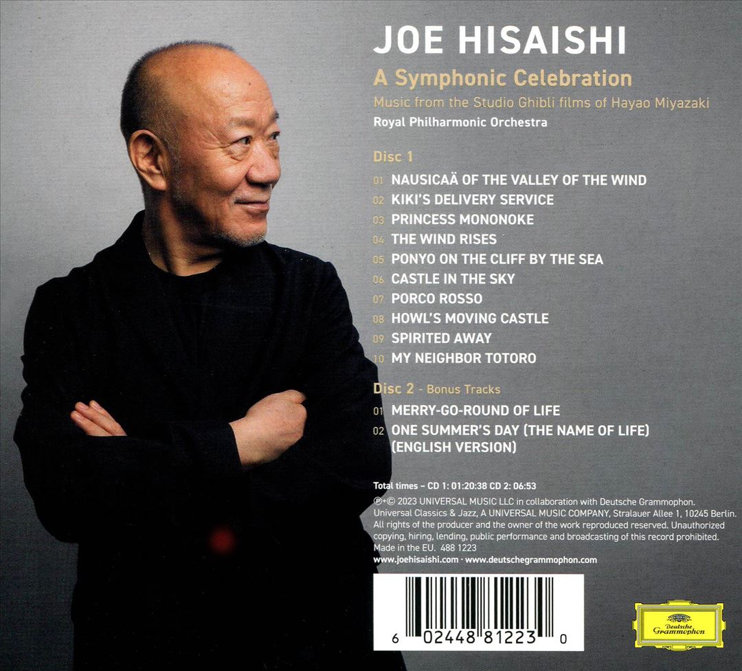 Joe Hisaishi: A Symphonic Celebration [2CD Deluxe Edition] cover art