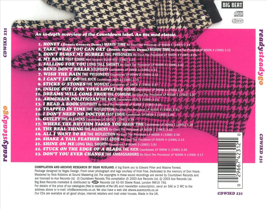 Ready Steady Go: The Countdown Records Story cover art