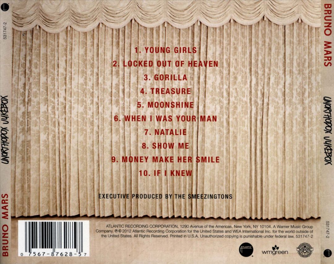 Unorthodox Jukebox cover art