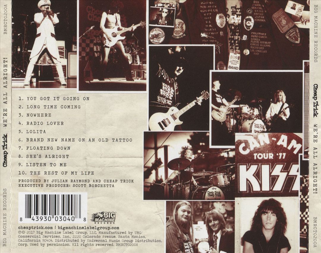 We're All Alright! cover art