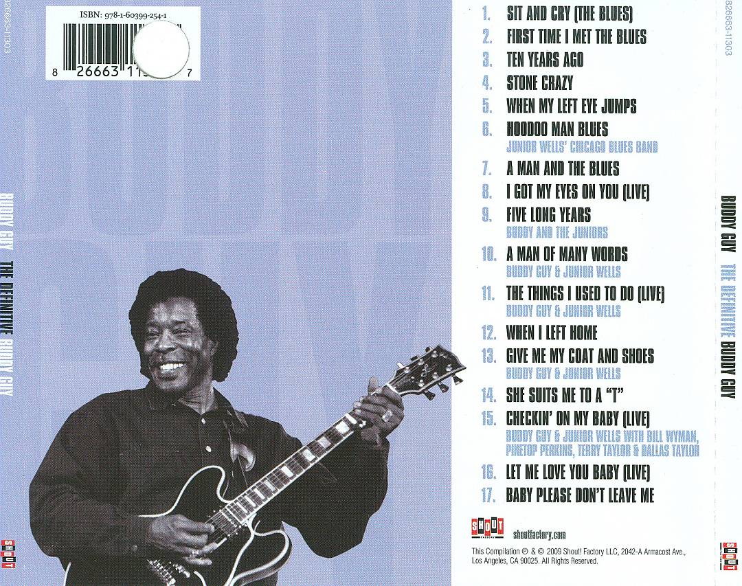Definitive Buddy Guy cover art
