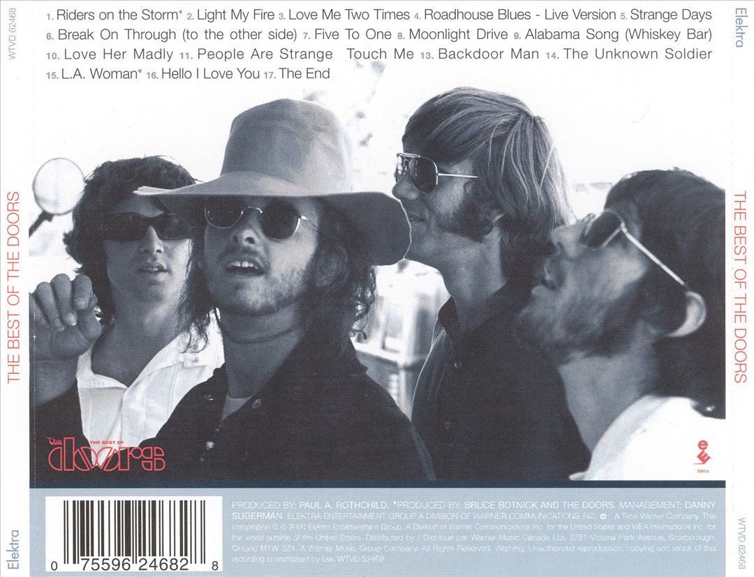 The Best of the Doors [2-CD] cover art