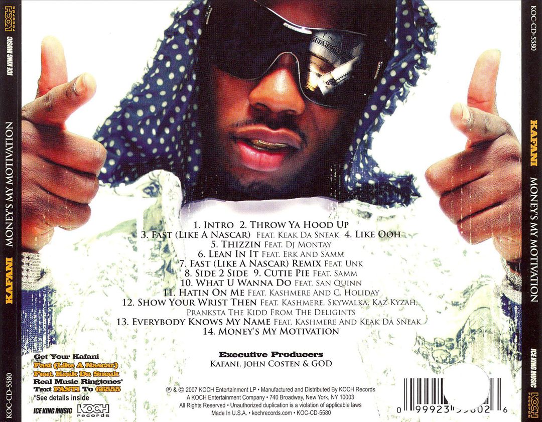 Money's My Motivation cover art