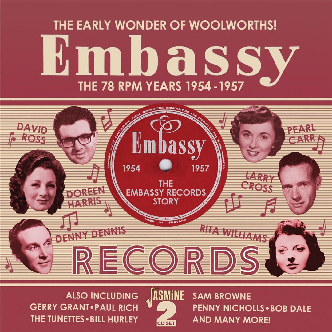 Embassy Records The 78rpm Years 1954-1957 cover art
