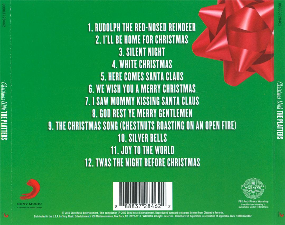 Christmas with the Platters [Sony] cover art