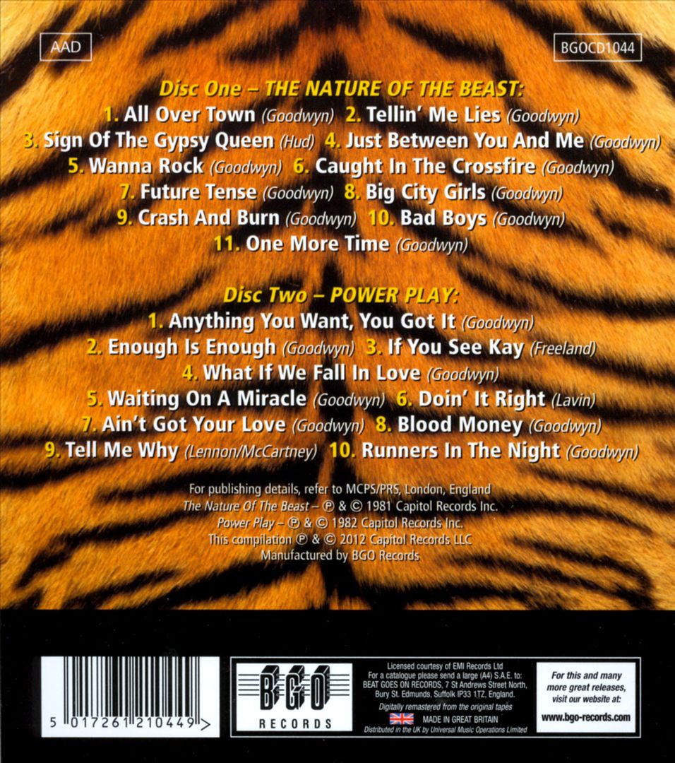 Nature of the Beast/Power Play cover art