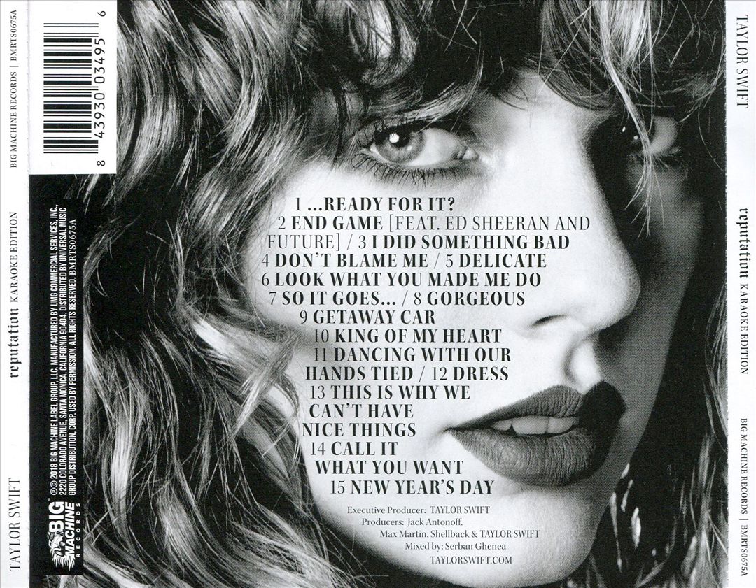 Reputation [Karaoke] cover art
