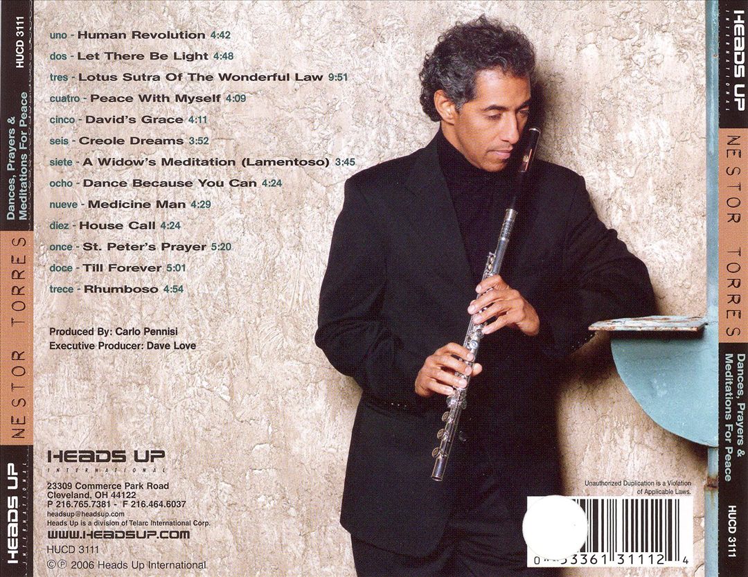 Dances, Prayers and Meditations for Peace cover art