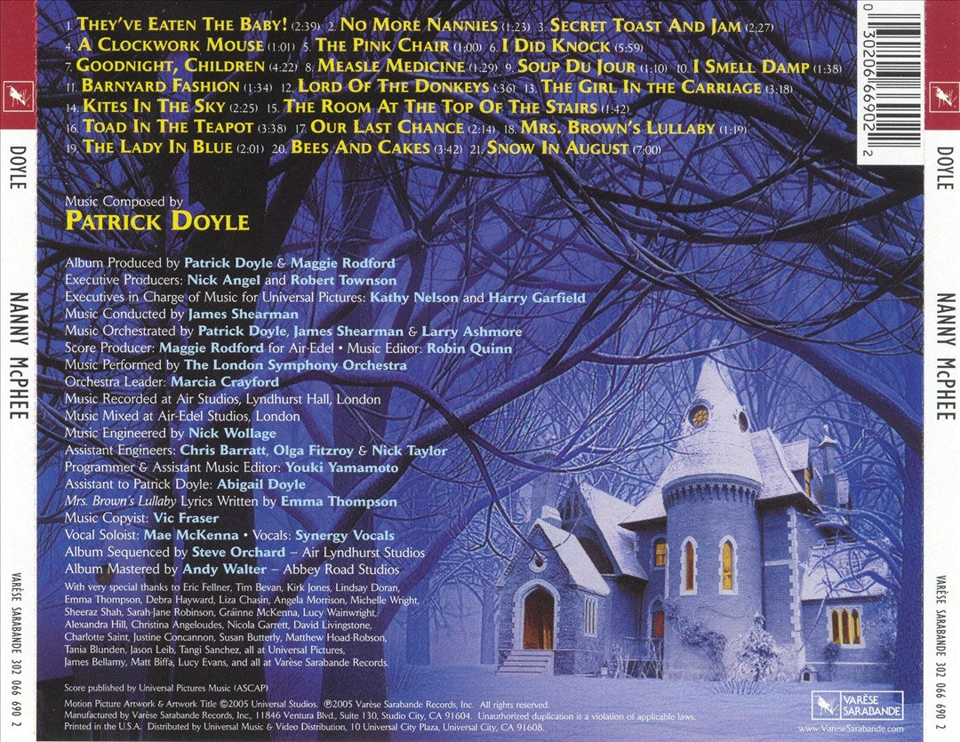 Nanny McPhee [Original Motion Picture Soundtrack] cover art