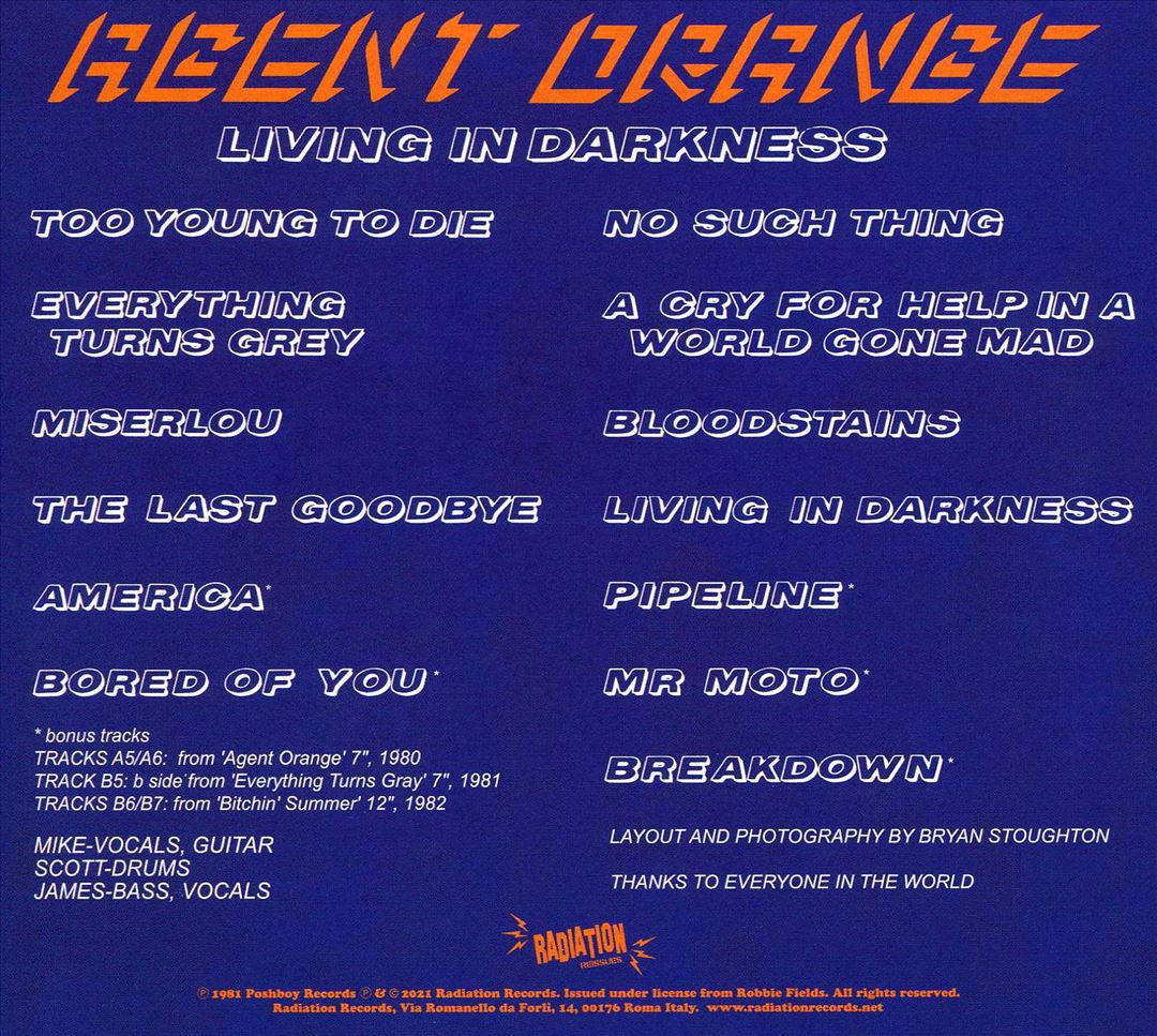 Living in Darkness cover art
