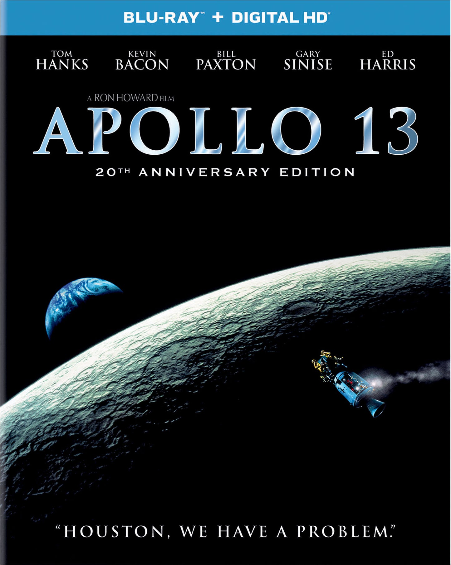 Apollo 13 [20th Anniversary Edition] [Includes Digital Copy] [Blu-ray] cover art