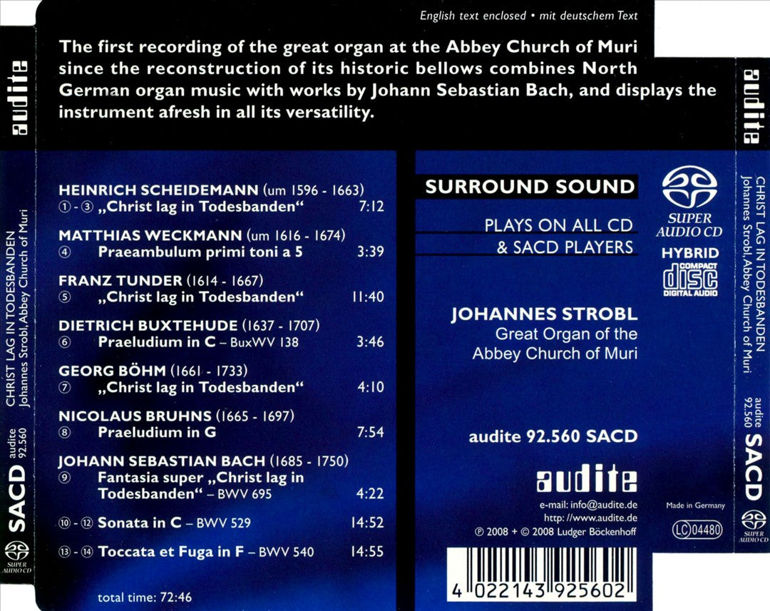Christ lag in Todesbanden [SACD Hybrid] cover art