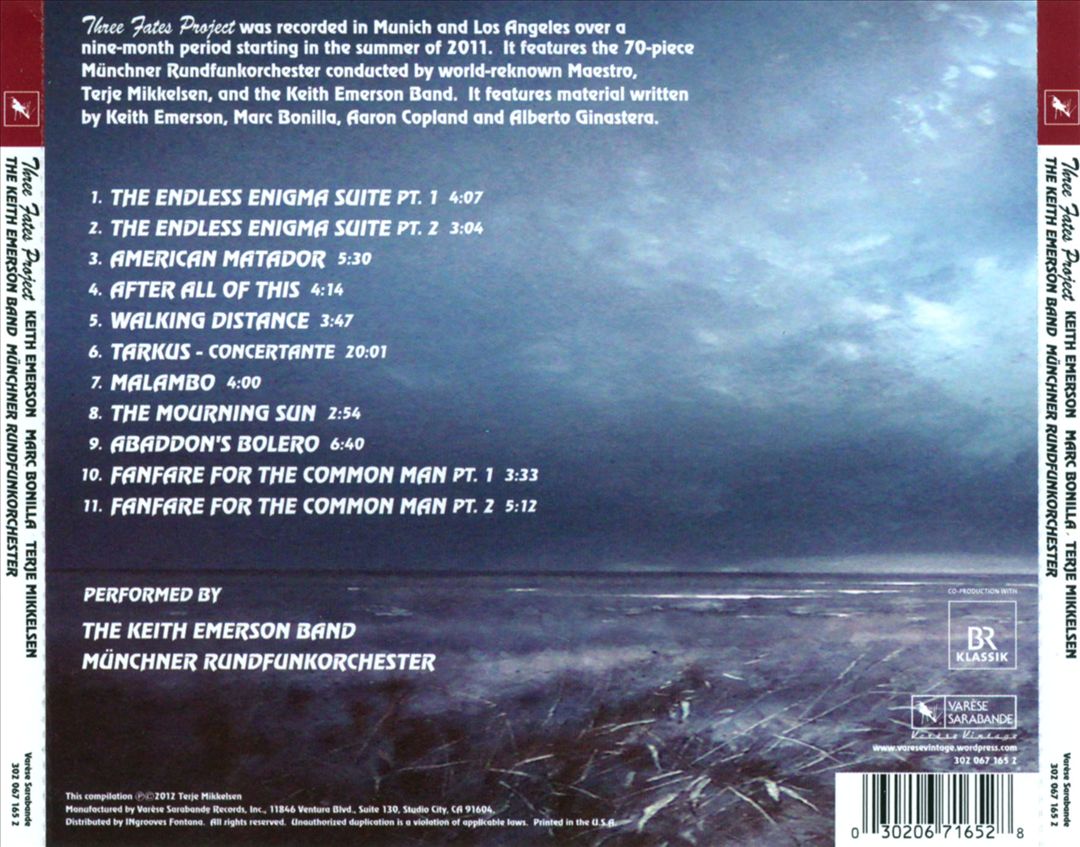 Three Fates Project cover art