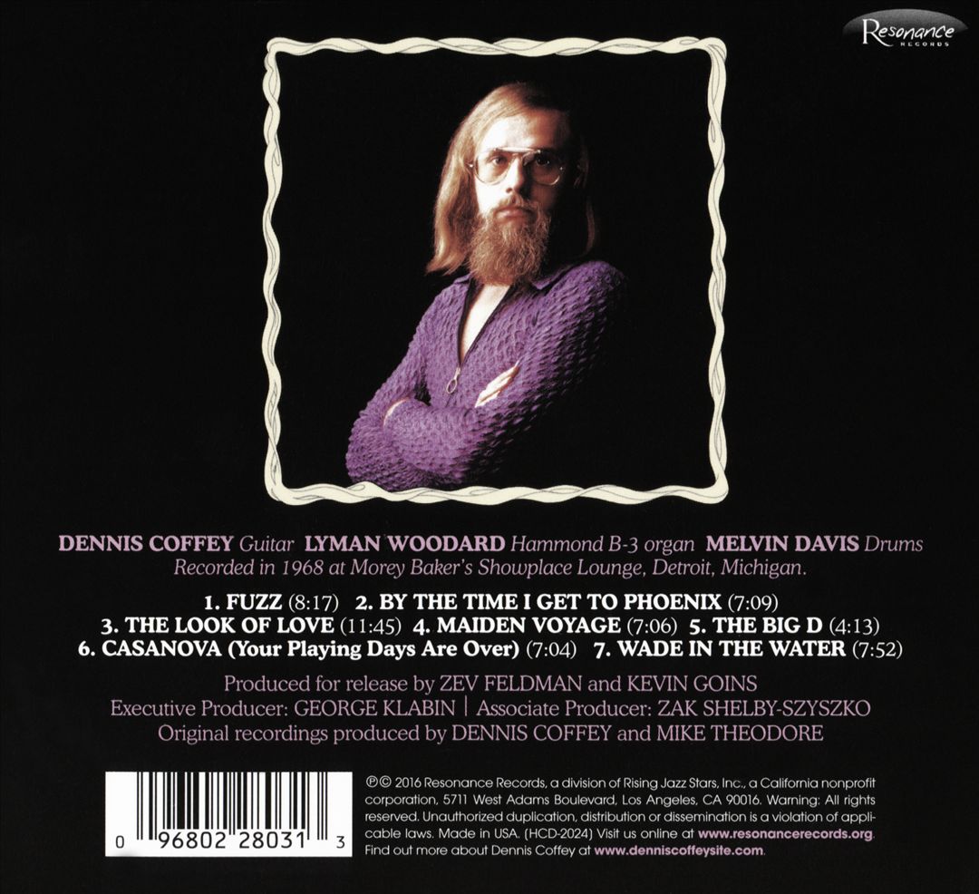 Hot Coffey in the D: Burnin' at Morey Baker's Showplace Lounge cover art