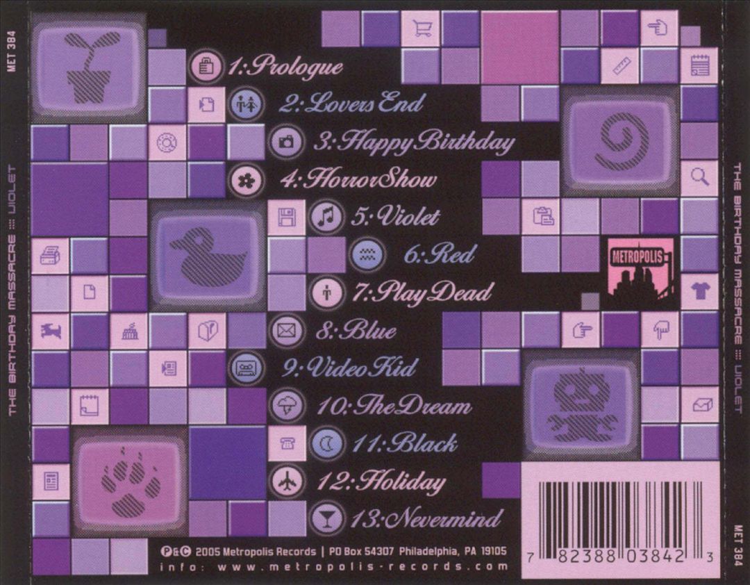 Violet cover art
