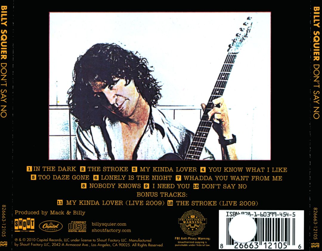 Don't Say No [30th Anniversary Edition] cover art