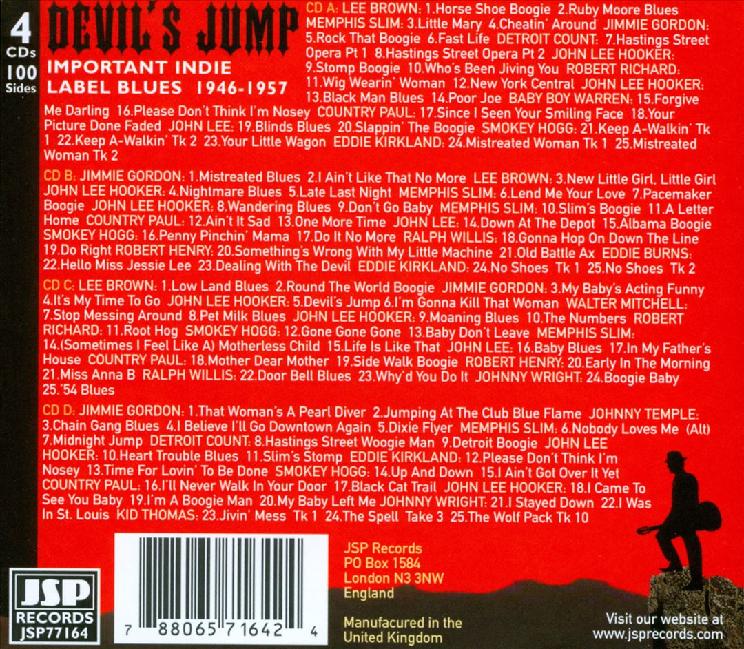 Devil's Jump: Indie Label Blues 1946-1957 cover art