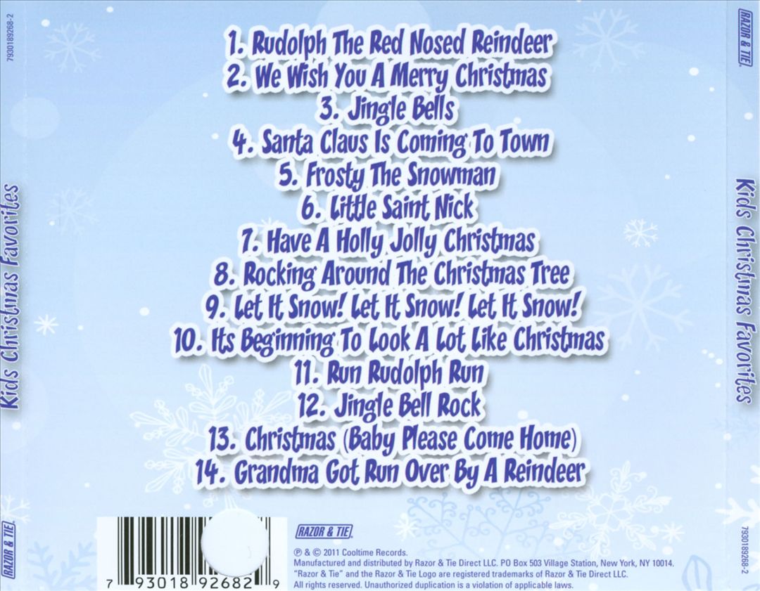 Kids Christmas Favorites cover art