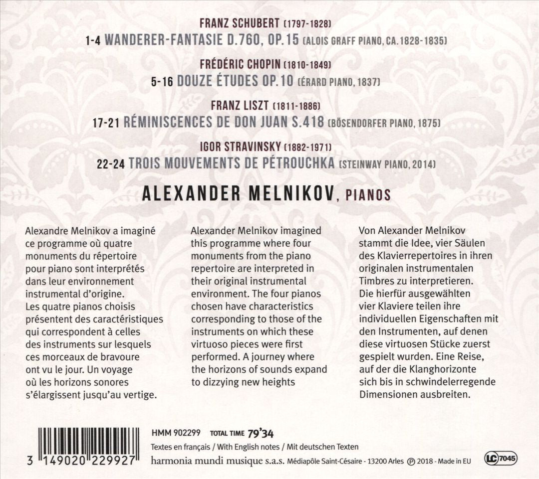 Four Pieces, Four Pianos cover art