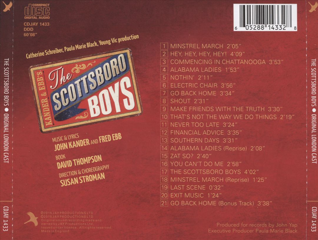 Scottsboro Boys [Original London Cast] cover art
