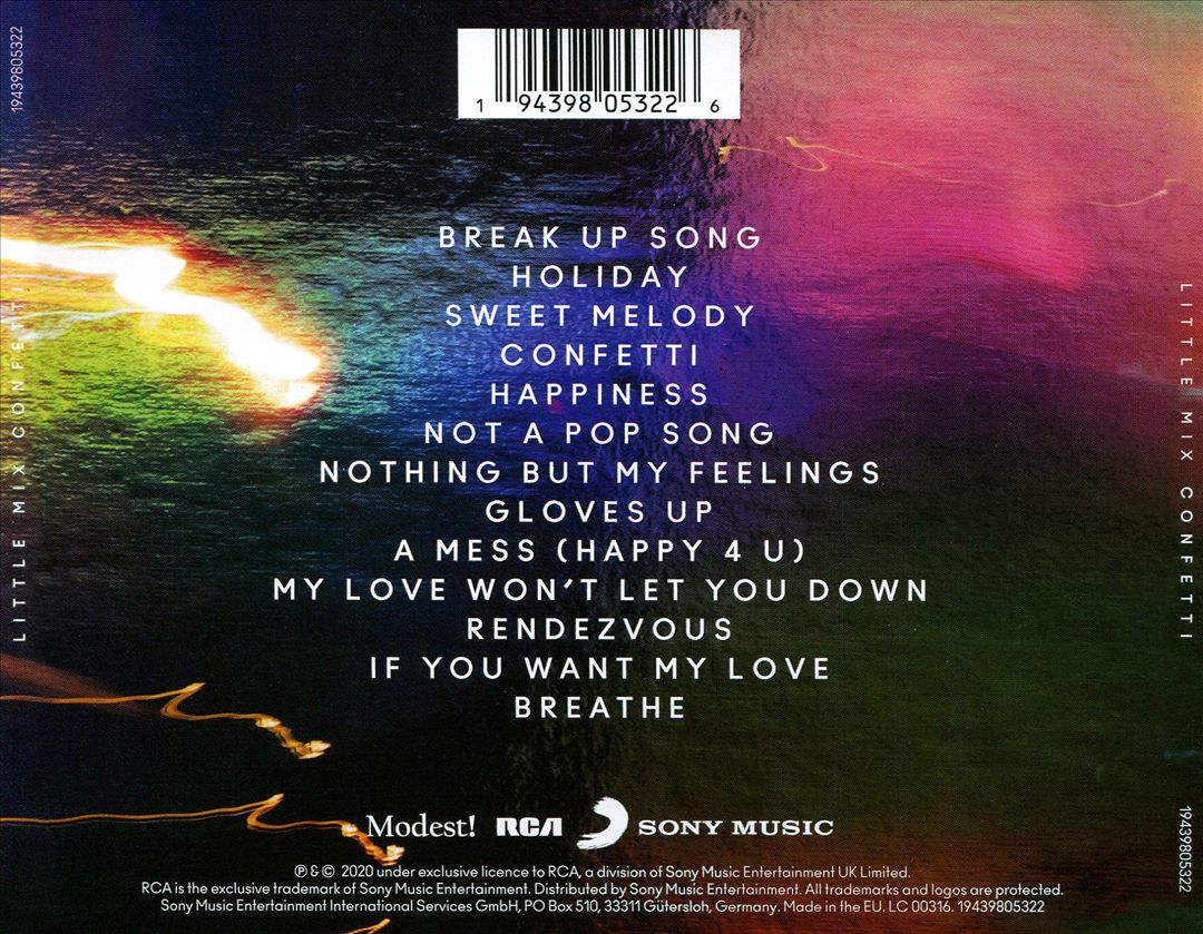 Confetti cover art