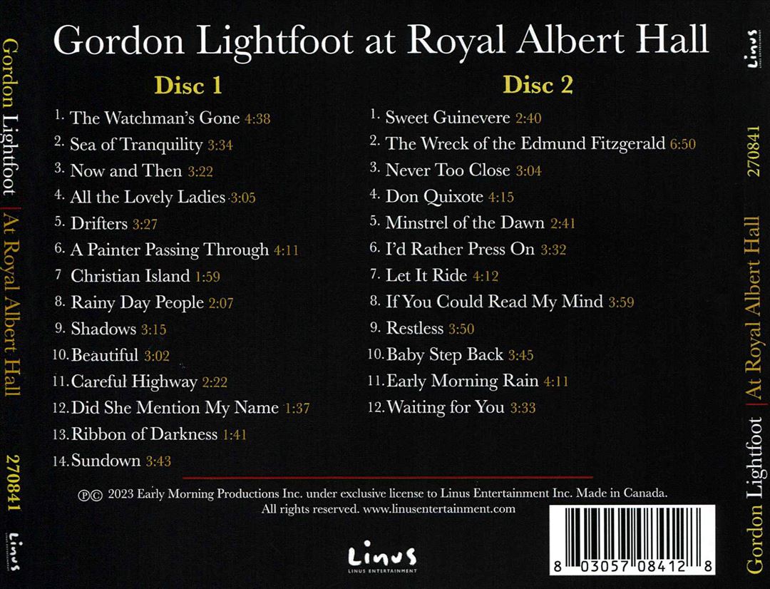 At Royal Albert Hall cover art