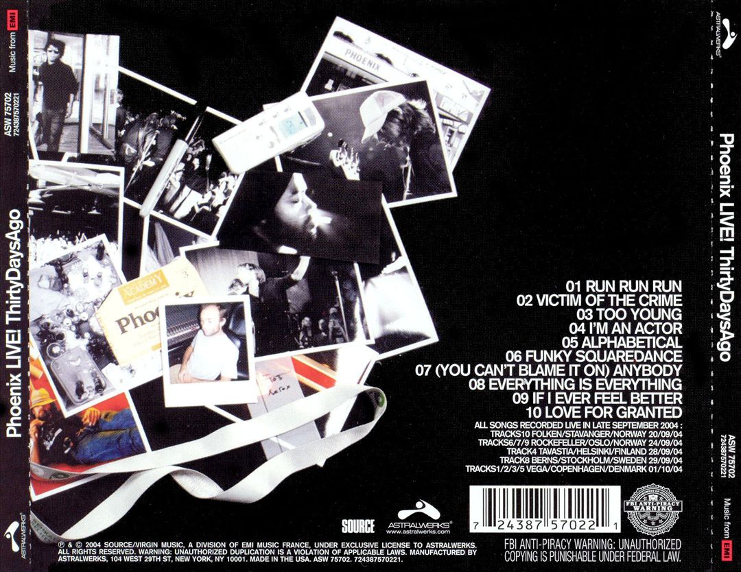 Live! Thirty Days Ago cover art