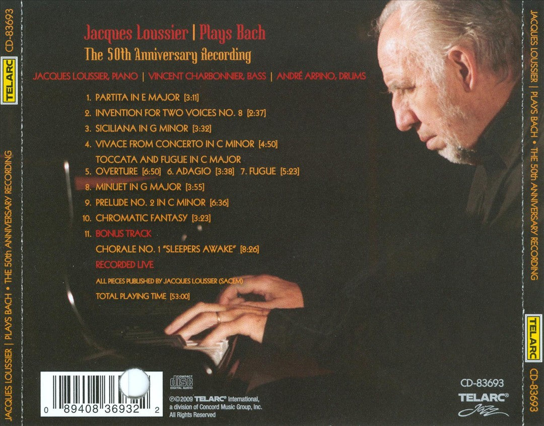 Plays Bach: The 50th Anniversary Recording cover art